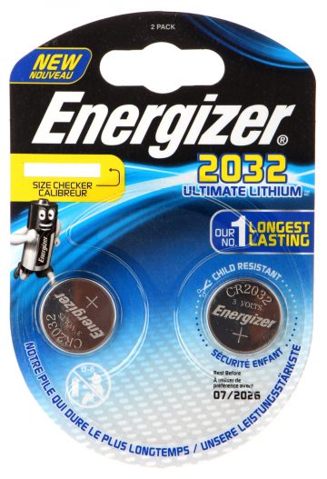 LITIJA BATERIJA BAT-CR2032-LITHIUM*P2 ENERGIZER